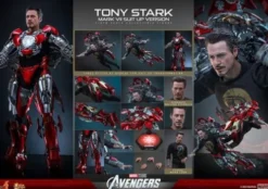 Los Vengadores Figura Movie Masterpiece 1/6 Tony Stark (Mark VII Suit-Up Version) 31 cm