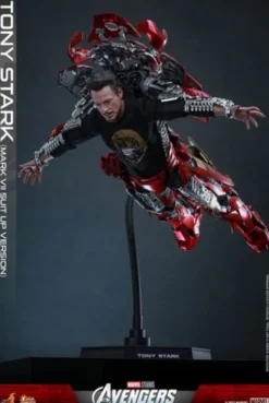Los Vengadores Figura Movie Masterpiece 1/6 Tony Stark (Mark VII Suit-Up Version) 31 cm