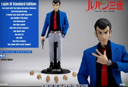 Lupin The 3rd The Italian Adventure Lupin Figura 1/6 Standard Edition