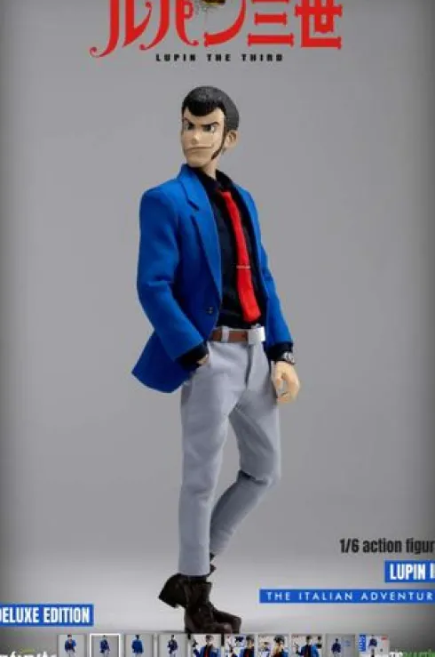 Lupin The 3rd The Italian Adventure Lupin Figura 1/6 Deluxe Edition