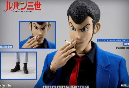Lupin The 3rd The Italian Adventure Lupin Figura 1/6 Deluxe Edition