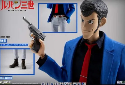 Lupin The 3rd The Italian Adventure Lupin Figura 1/6 Deluxe Edition