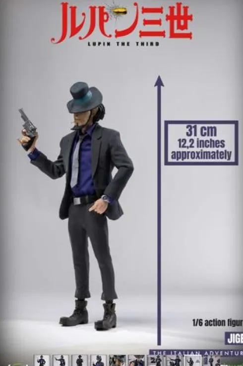 Lupin The 3rd The Italian Adventure Daisuke Jigen Figura 1/6 Standard Edition