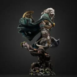 Magic The Gathering Estatua 1/10 Art Scale Ajani Goldmane 26 cm
