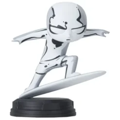 Marvel Animated Estatua Silver Surfer 10 cm