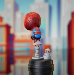 Marvel Animated Estatua Spider-Man on Chimney 15 cm
