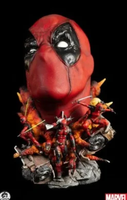 Marvel Busto Fine Art Deadpool Deluxe Edition 42 cm