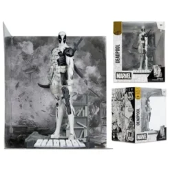 Marvel Collection Estatua PVC 1/10 Deadpool (The New Mutants #98) (Line Art) (Gold Label) 17 cm