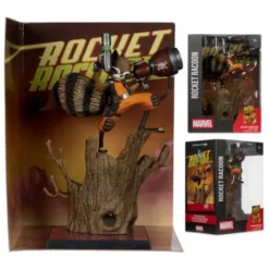 Marvel Collection Estatua PVC 1/6 Rocket Racoon (Rocket Racoon: A Chasing Tale #1) 18 cm