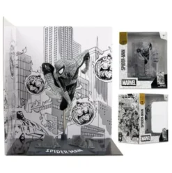 Marvel Collection Estatua PVC 1/10 Spider-Man (Spider-Man #6)(Line Art)(Gold Label) 10 cm
