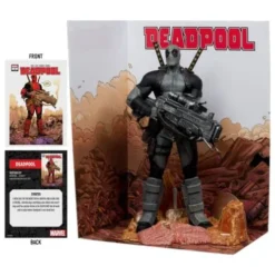 Marvel Collection Estatua PVC 1/6 Deadpool (Deadpool #1)(Grey Suit Chase) 27 cm