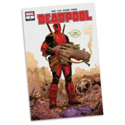 Marvel Collection Estatua PVC 1/6 Deadpool (Deadpool #1)(Grey Suit Chase) 27 cm