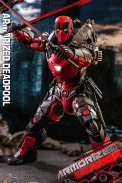 Marvel Comic Masterpiece Figura 1/6 Armorized Deadpool 33 cm