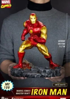 Marvel Comics Estatua Master Craft Iron Man 29 cm