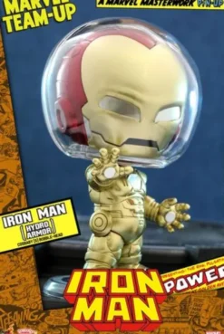 Marvel Comics Minifigura Cosbaby (S) Iron Man (Hydro Armor) 10 cm