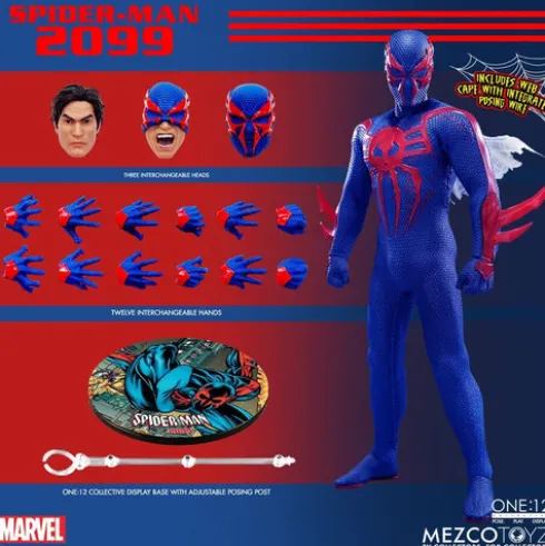 Marvel Comics One:12 Collective Figura 1/12 Spider-Man 2099 17 cm