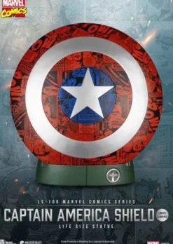 Marvel Comics PVC Captain America Escudo Life Size Statue 64 cm