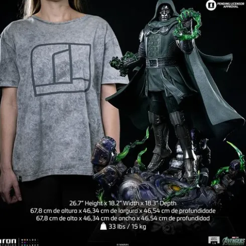 Marvel Doctor Doom Avengers Doomsday 1/4 Legacy Replica