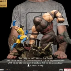 Marvel Estatua 1/10 BDS Art Scale Wolverine vs Juggernaut Exclusive 30 cm