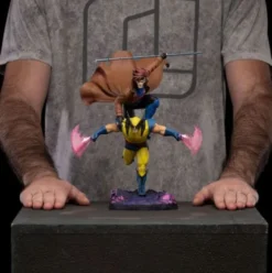 Marvel Estatua 1/10 Deluxe Art Scale X-Men´97 Gambit & Wolverine 29 cm