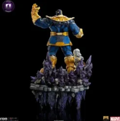 Marvel Estatua Deluxe BDS Art Scale 1/10 Thanos Infinity Gaunlet Diorama 42 cm