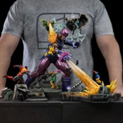 Marvel Estatua 1/20 Demi Art Scale X-Men Danger Room Diorama A 42 cm