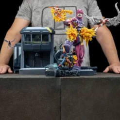 Marvel Estatua 1/20 Demi Art Scale X-Men Danger Room Diorama B (Comic Version) 43 cm