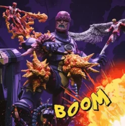 Marvel Estatua 1/20 Demi Art Scale X-Men Danger Room Diorama B (Comic Version) 43 cm