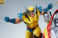 Marvel Estatua Fastball Special: Colossus and Wolverine Statue 46 cm