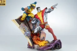Marvel Estatua Fastball Special: Colossus and Wolverine Statue 46 cm