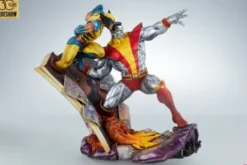 Marvel Estatua Fastball Special: Colossus and Wolverine Statue 46 cm