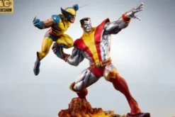 Marvel Estatua Fastball Special: Colossus and Wolverine Statue 46 cm