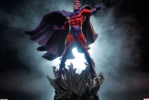 Marvel Estatua Magneto: Master of Magnetism Sideshow Premium Format