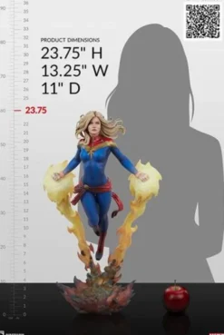 Marvel Estatua Premium Format Captain Marvel 60 cm