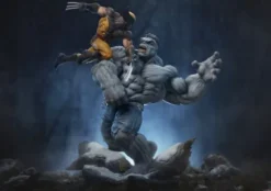 Marvel Estatua Premium Format Grey Hulk vs Wolverine