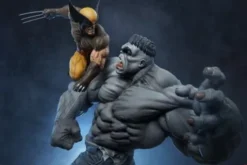 Marvel Estatua Premium Format Grey Hulk vs Wolverine