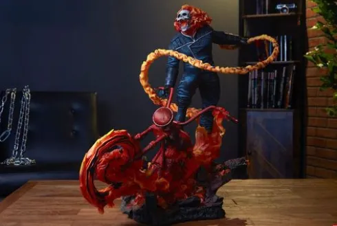 Marvel Estatua Premium Format Ghost Rider (Classic Variant) 53 cm