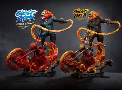 Marvel Estatua Premium Format Ghost Rider (Classic Variant) 53 cm