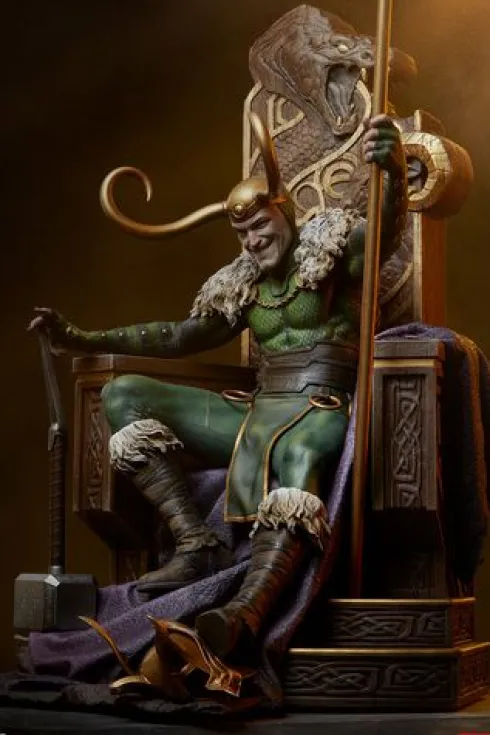 Marvel Estatua Premium Format Loki 59 cm
