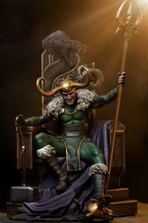 Marvel Estatua Premium Format Loki 59 cm