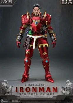 Marvel Figura Dynamic 8ction Heroes 1/9 Medieval Knight Iron Man Deluxe Version 20 cm