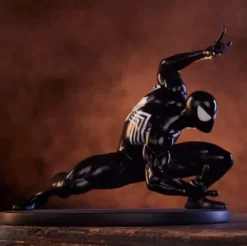 Marvel Gamerverse Classics Estatua PVC 1/10 Spider-Man (Black Suit Edition) 13 cm