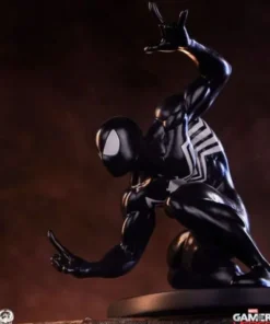 Marvel Gamerverse Classics Estatua PVC 1/10 Spider-Man (Black Suit Edition) 13 cm