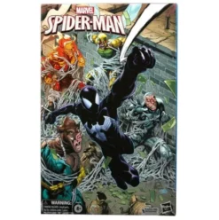 Marvel Legends Pack de 5 Figuras Spider-Man, Silvermane, Human Fly, Molten Man and Razorback