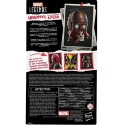 Marvel Legends Series Deadpool and Wolverine Headpool and Logan