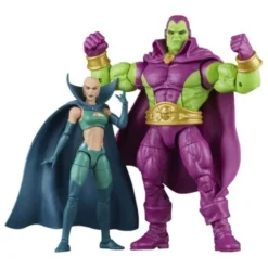 Marvel Legends Series Drax the Destroyer and Marvel’s Moondragon
