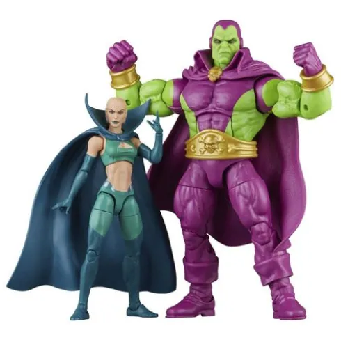 Marvel Legends Series Drax the Destroyer and Marvel’s Moondragon