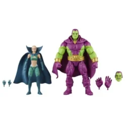 Marvel Legends Series Drax the Destroyer and Marvel’s Moondragon