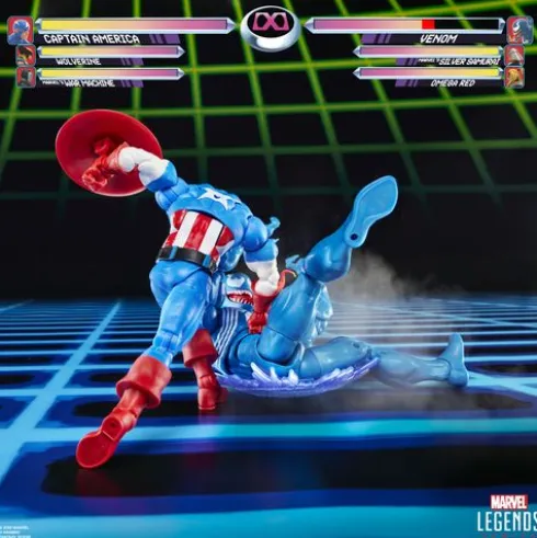 Marvel Legends Series Gamerverse Captain America vs Venom