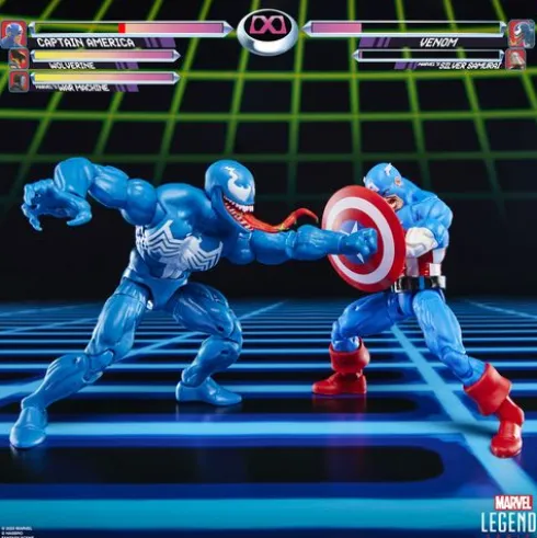 Marvel Legends Series Gamerverse Captain America vs Venom